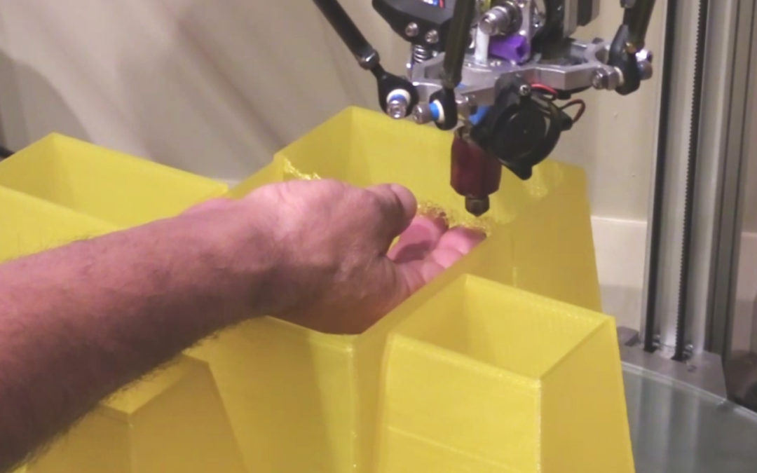 Building bridges: saving a 3D print using my hands