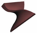 Möbius, a sculpture by Kevin Caron