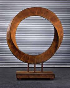 Torrent, a free-standing fine art sculpture by Kevin Caron