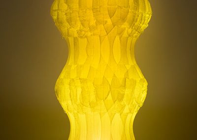 Solar Reactor, a contemporary 3D printed, lighted sculpture - Kevin Caron