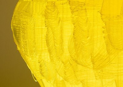 Solar Reactor, a 3D printed, lighted fine art sculpture - Kevin Caron