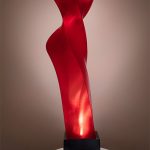 Satin She, a large-scale, lighted 3D printed fine art sculpture - Kevin Caron