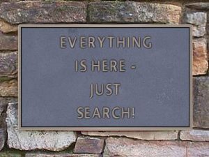 Everything is here - just search sign - 404 page - Kevin Caron