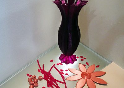 as-yet-untitled purple vase sculpture in process - Kevin Caron