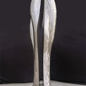 As-yet-untitled steel sculpture